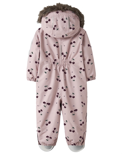 Name It - NMFSnow Flyverdragt - Violet Ice/ Cherry
